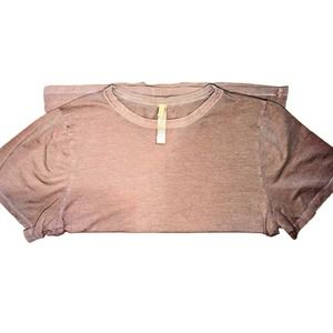NWT-Skims crop top in brown- plus size